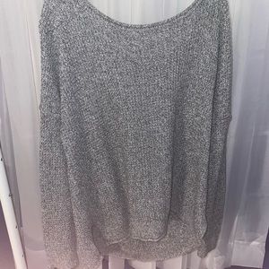 Gray sweater